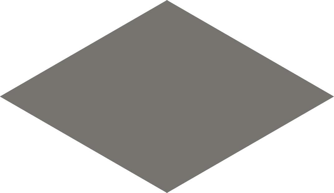 Original Style Victorian Floor Tiles Revival Grey Diamond 10.5x18.2