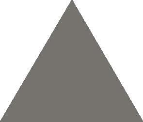 Original Style Victorian Floor Tiles Revival Grey Equilateral Triangle 9x10.4