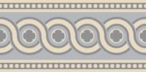Плитка Original Style Victorian Floor Tiles Telford Border Grey On White 7.5x15.1 см, поверхность матовая