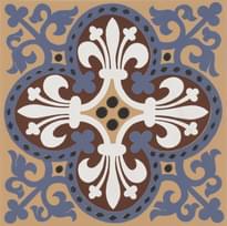 Плитка Original Style Victorian Floor Tiles Wellesley White-Blue 15.1x15.1 см, поверхность матовая
