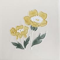 Плитка Original Style Winchester Floral Buttercup 12.7x12.7 см, поверхность глянец