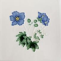 Плитка Original Style Winchester Floral Meadow Cranesbill 12.7x12.7 см, поверхность глянец