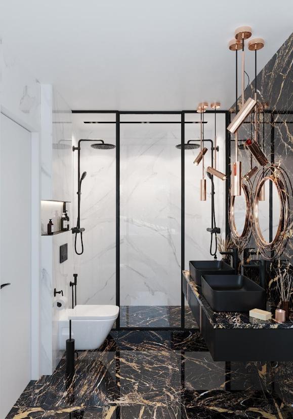 керамогранит фабрики Orinda коллекция Marquina Gold