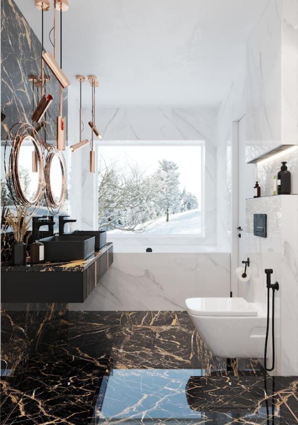 керамогранит фабрики Orinda коллекция Marquina Gold