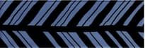 Плитка Ornamenta Mix And Match Decoro Turchese Azzurro 15x45 см, поверхность матовая