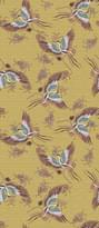 Плитка Ornamenta Operae Birds Yellow 120x278 см, поверхность матовая