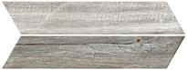 Плитка Oset Narmada chevron Grey 8x40 см, поверхность матовая, рельефная