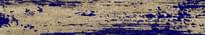 Плитка Oset Saler Blue 15x90 см, поверхность матовая, рельефная