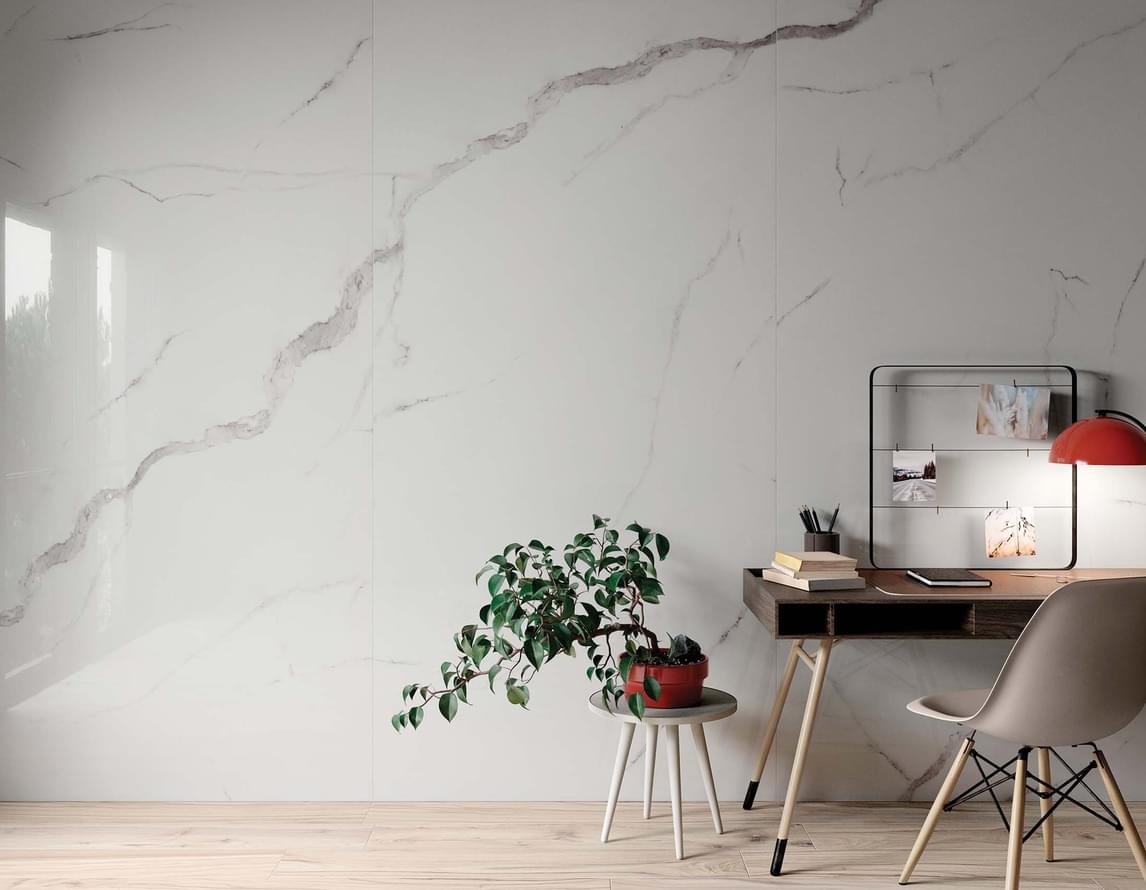 керамогранит фабрики PVRE Diamond коллекция Statuario Venato