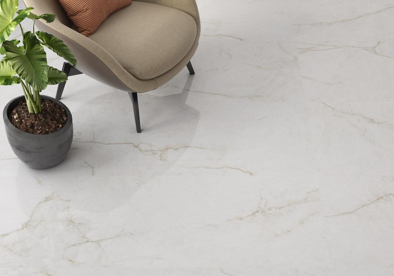 керамогранит фабрики Pamesa коллекция Crystal White