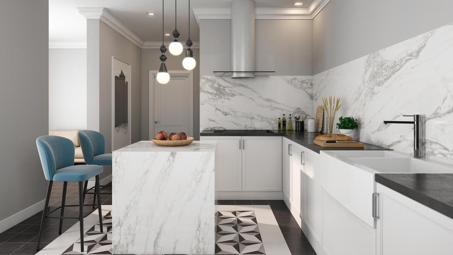 керамогранит фабрики Pamesa коллекция Niro White