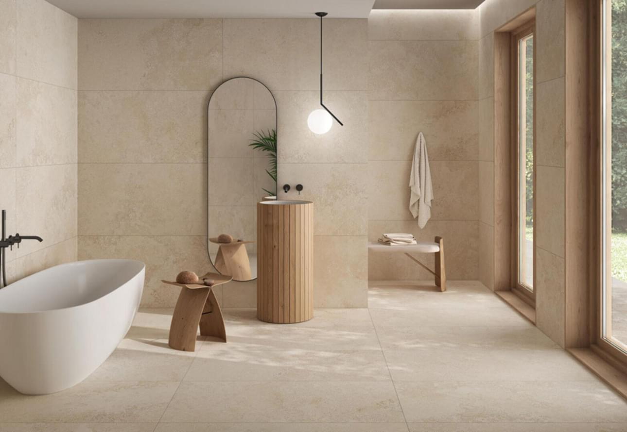 керамогранит фабрики Pamesa коллекция Ropalano Pietra