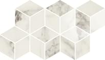 Плитка Panaria Eternity Mosaico Kubic Arabesque Pearl Lux Rect 17x29.2 см, поверхность полированная