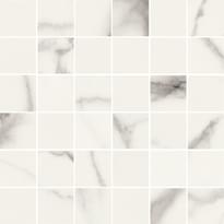 Плитка Panaria Eternity Mosaico Statuario White Soft Rect 30x30 см, поверхность полуматовая