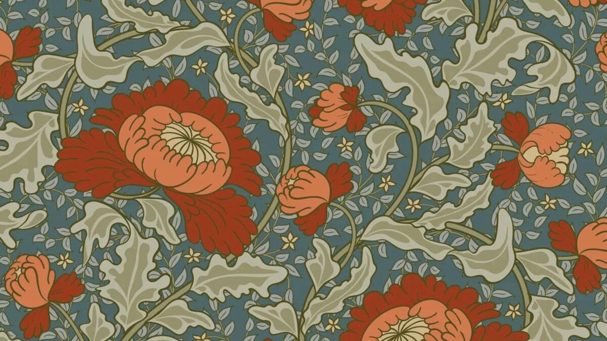 Papier Peint Morris 1 0м x 106см поверхность матовая