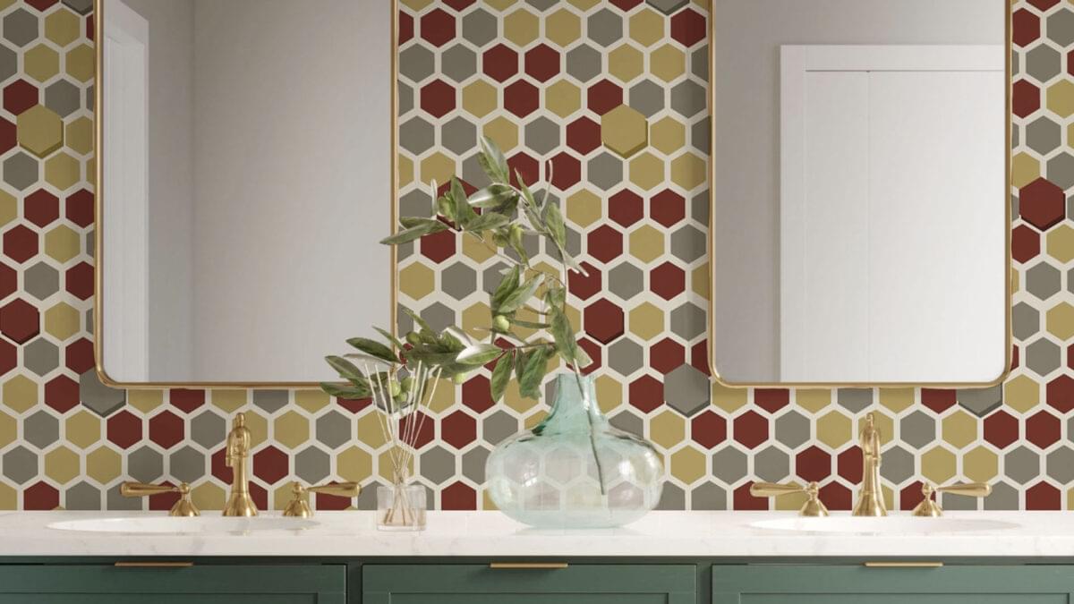 обои фабрики Papier Peint коллекция Mosaic