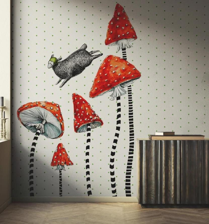 обои фабрики Papier Peint коллекция Овечки