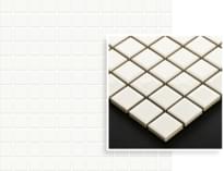 Плитка Paradyz Altea Bianco Mozaika 2.3x2.3 29.8x29.8 см, поверхность глянец