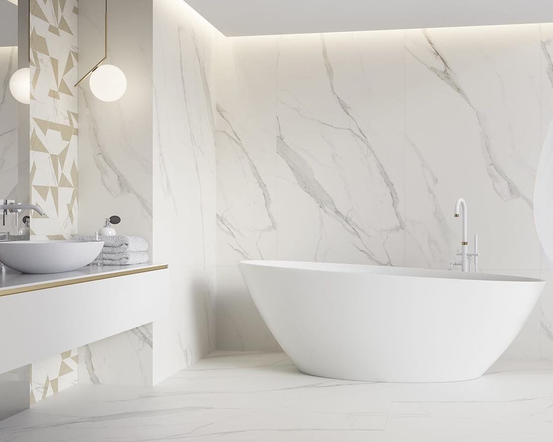 керамогранит фабрики Paradyz коллекция Calacatta