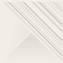 Плитка Paradyz Feelings Bianco Wall Struktura Gloss 19.8x19.8 см, поверхность глянец, рельефная