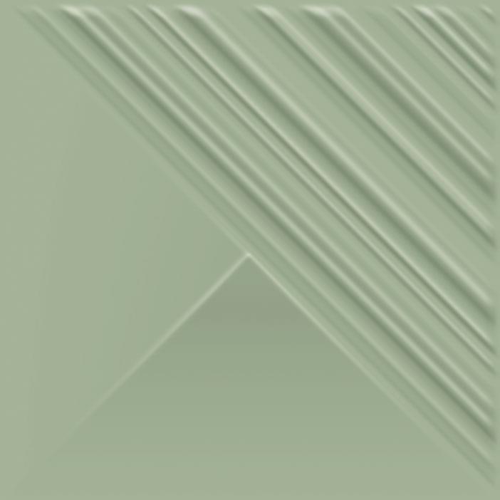 Paradyz Feelings Green Wall Struktura Gloss 19.8x19.8