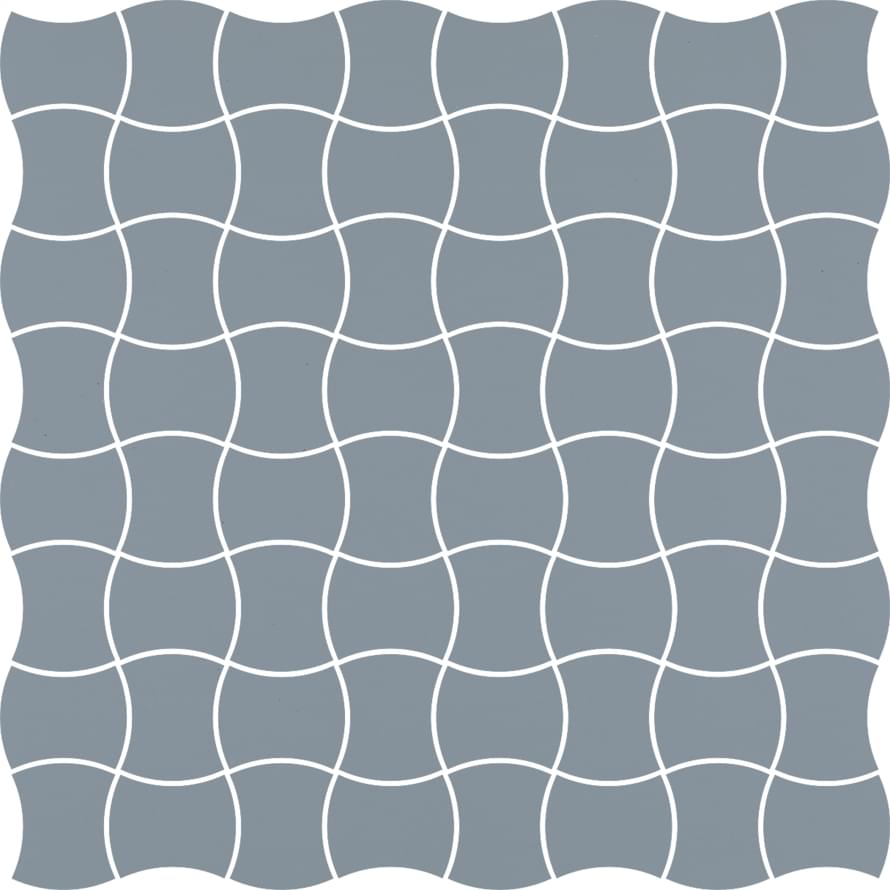 Paradyz Modernizm Blue Mozaika Prasowana K 3.6X4.4 30.86x30.86