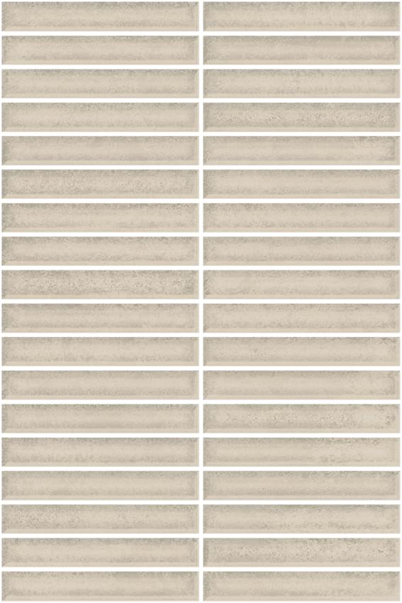 Плитка Paradyz Monpelli Mozaika Nacinana Ivory Murano 19.8x29.8 см, поверхность глянец