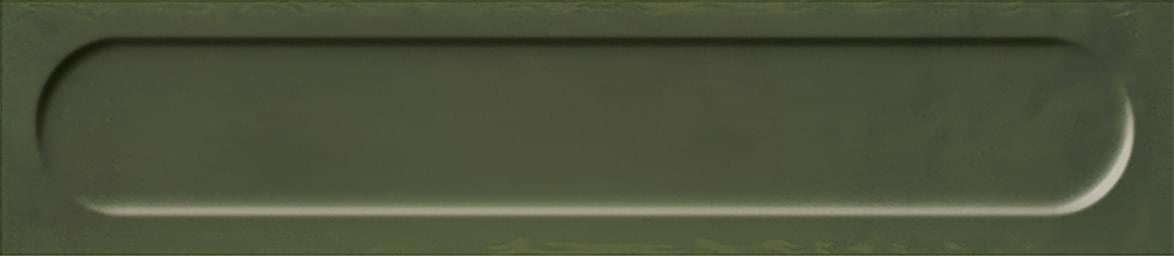 Плитка Paradyz Monpelli Olive Cegielka Struktura A Polysk 6.5x29.8 см, поверхность глянец