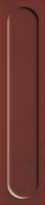 Плитка Paradyz Monpelli Wine Cegielka Struktura A Polysk 6.5x29.8 см, поверхность глянец