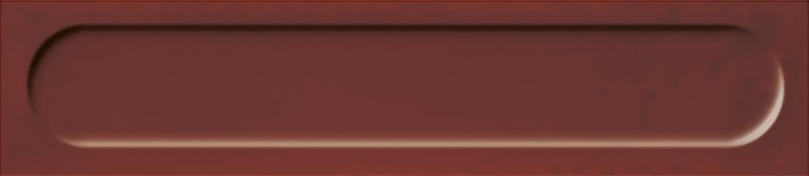 Плитка Paradyz Monpelli Wine Cegielka Struktura A Polysk 6.5x29.8 см, поверхность глянец