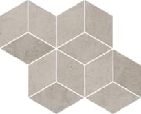 Плитка Paradyz Pure City Grys Romb Hexagon Mozaika 20.4x23.8 см, поверхность матовая