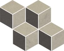 Плитка Paradyz Rockstone Antracite Mozaika Cieta Mix 20.4x23.8 см, поверхность матовая, рельефная