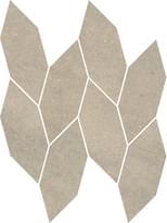 Плитка Paradyz Smoothstone Bianco Mozaika Cut Satyna 22.3x29.8 см, поверхность полуматовая