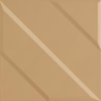 Плитка Paradyz Urban Colours Gold Inserto Struktura B 19.8x19.8 см, поверхность глянец, рельефная