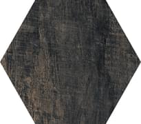 Плитка Peronda Harmony Industry Hexa Black 17.5x20 см, поверхность матовая