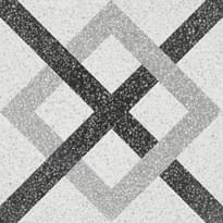 Плитка Peronda Harmony Lido White Cross 22.3x22.3 см, поверхность матовая