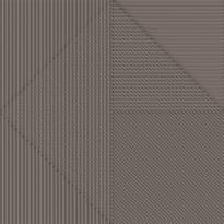 Плитка Peronda Harmony Lins Brown 20x20 см, поверхность матовая, рельефная