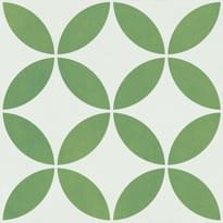 Плитка Peronda Harmony Mayari Green Petals Lt 22.3x22.3 см, поверхность матовая