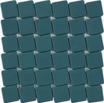 Плитка Peronda Harmony Nuc D Turquoise 28x28 см, поверхность матовая