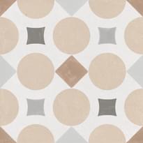 Плитка Peronda Harmony Patterns Sand Geometric 22.3x22.3 см, поверхность матовая