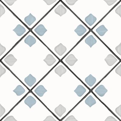 Peronda Harmony Tanger Silver Rhomb 12.3x12.3