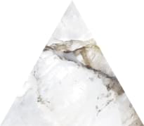 Плитка Peronda Museum Crystal Triangulo White Ep 29.9x25.7 см, поверхность полированная