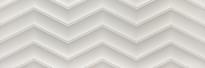Плитка Peronda Museum Look White Chevron R 33.3x100 см, поверхность матовая, рельефная