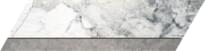 Плитка Peronda Museum Supreme Decor White Fog Arr 2 Ep 14.6x51 см, поверхность полированная
