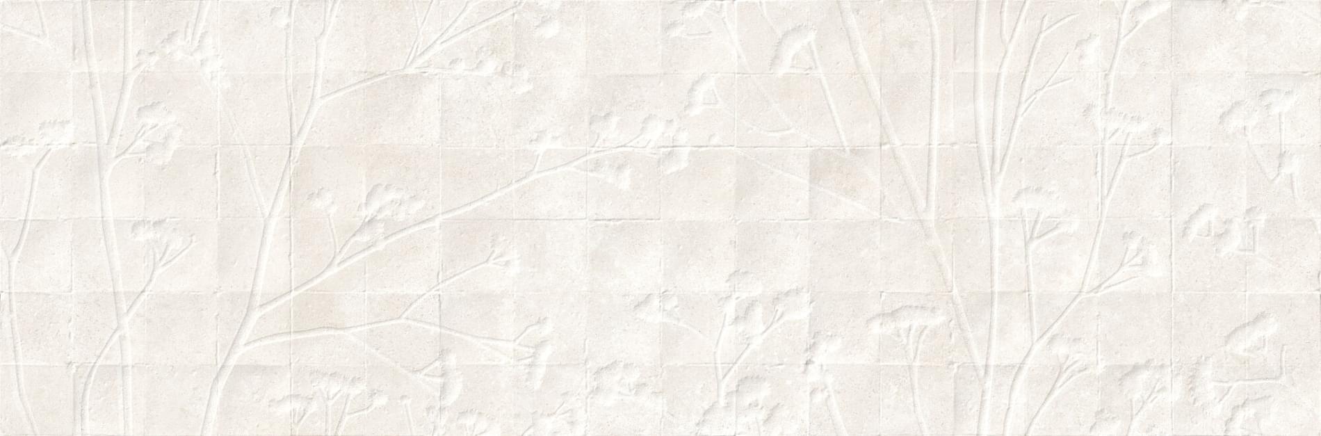 Плитка Peronda Charme Bone Fleur R 33.3x100 см, поверхность матовая