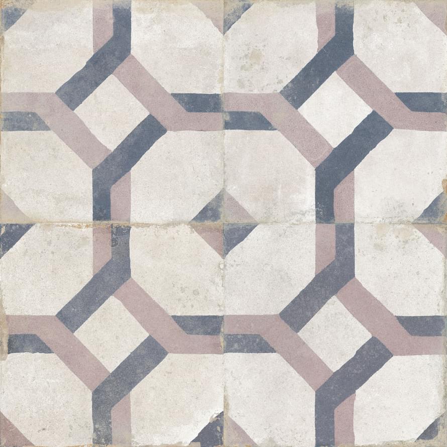 Плитка Peronda Francisco Segarra Farfalla Violet 45x45 см, поверхность матовая
