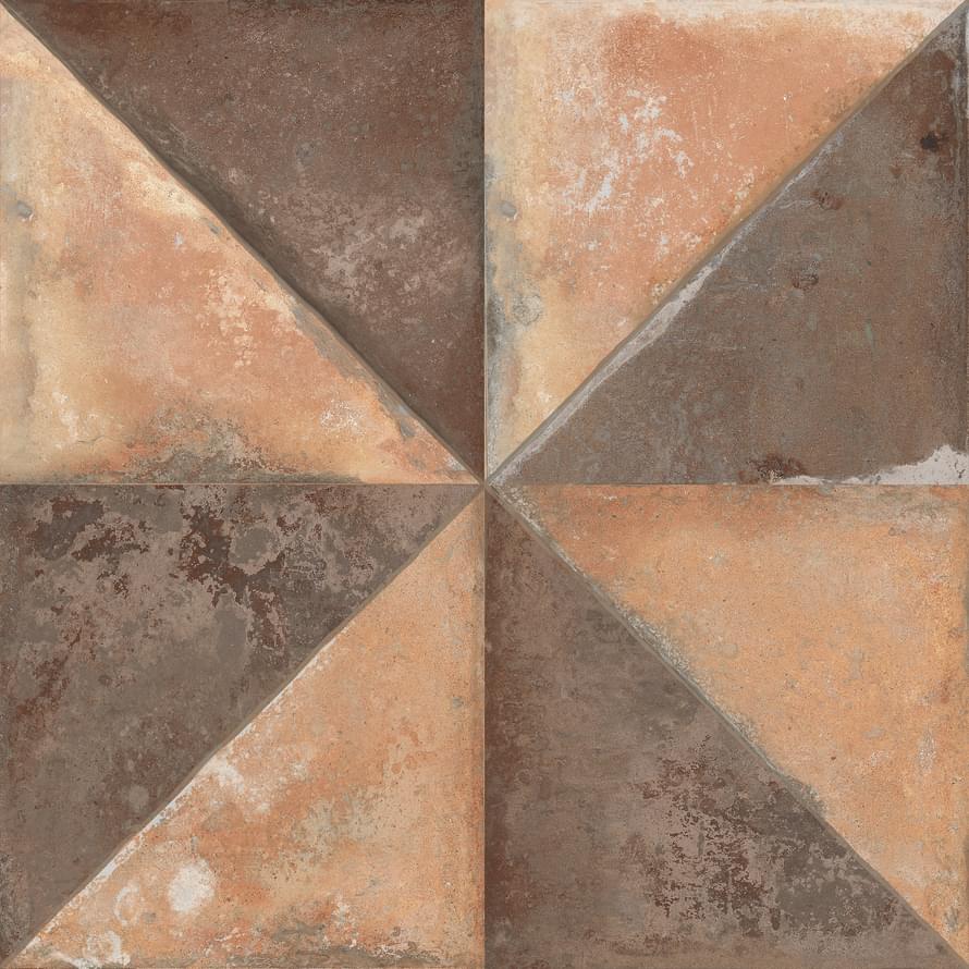 Плитка Peronda Francisco Segarra Fs Storia Dec Triangle 22.3x22.3 см, поверхность матовая
