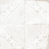 Плитка Peronda Francisco Segarra Jaipur White Lt 45x45 см, поверхность матовая, рельефная