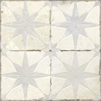 Плитка Peronda Francisco Segarra Star White Lt 45x45 см, поверхность микс, рельефная