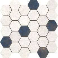 Плитка Peronda Grunge D White Hexa As C 28.3x29.4 см, поверхность полуматовая